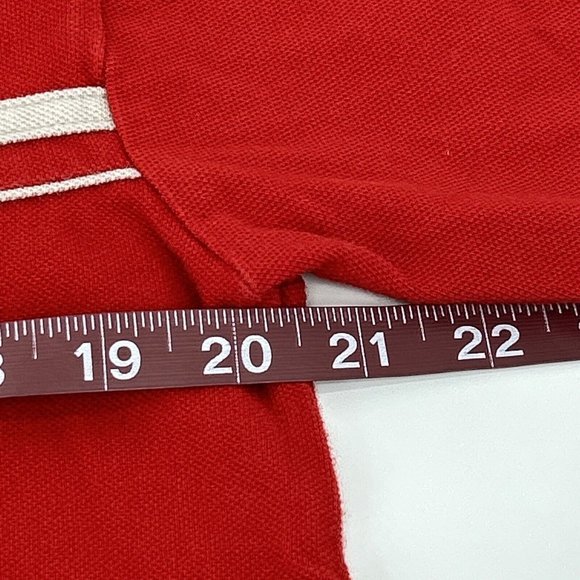 Ferrari Shirt Men's Large Red Short Sleeve Polo Embroidered Logo 2002 Vintage - Picture 10 of 10